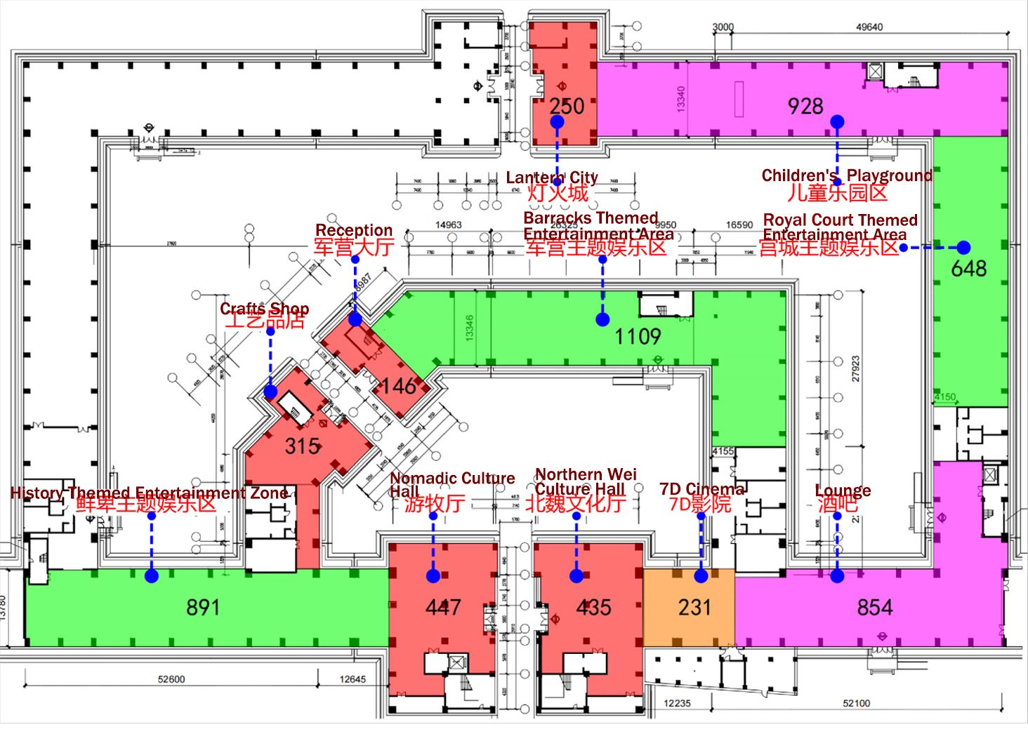拓跋城室内竞技概念设计说明